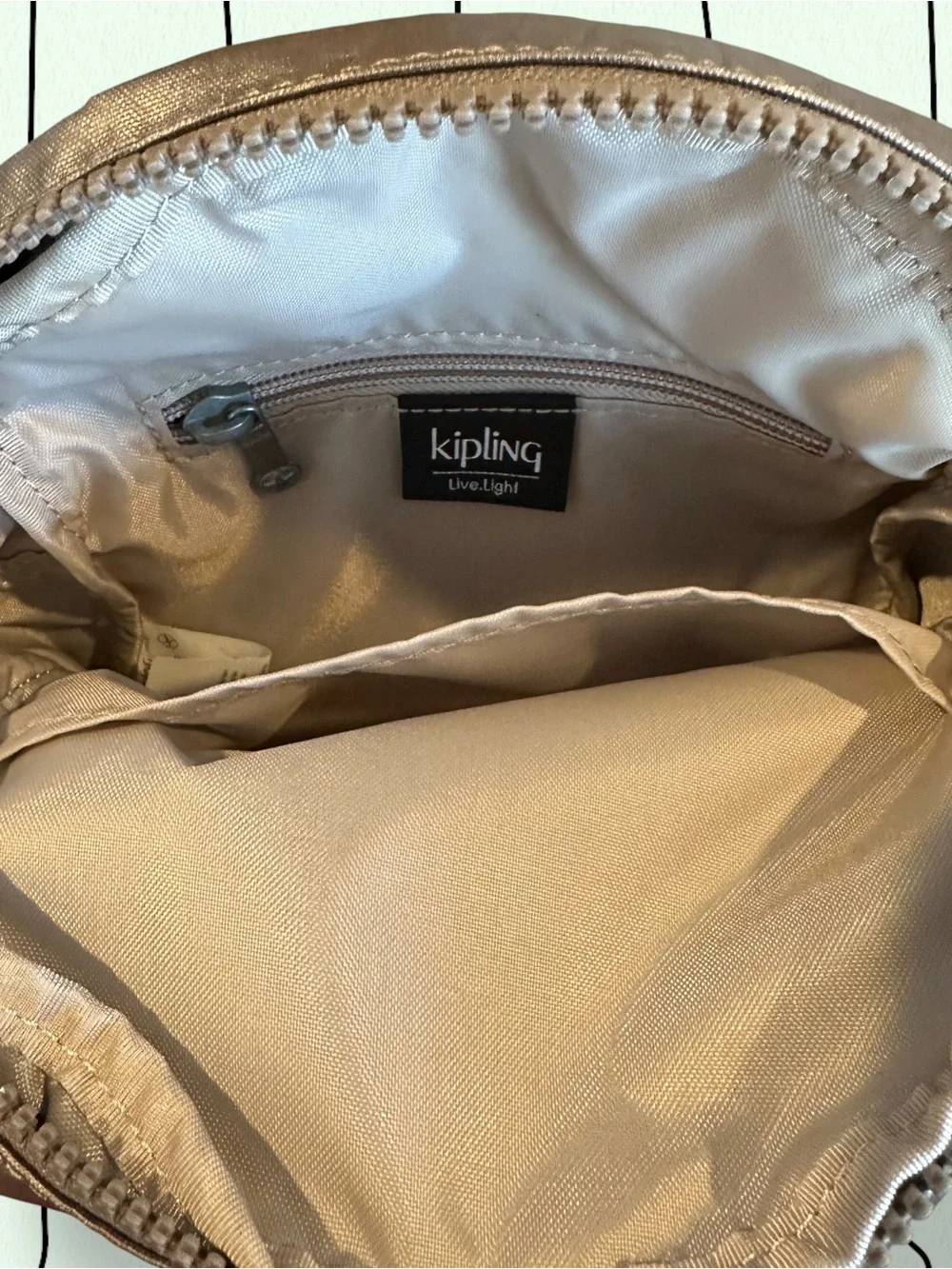 Kipling Metallic Mini-backpack